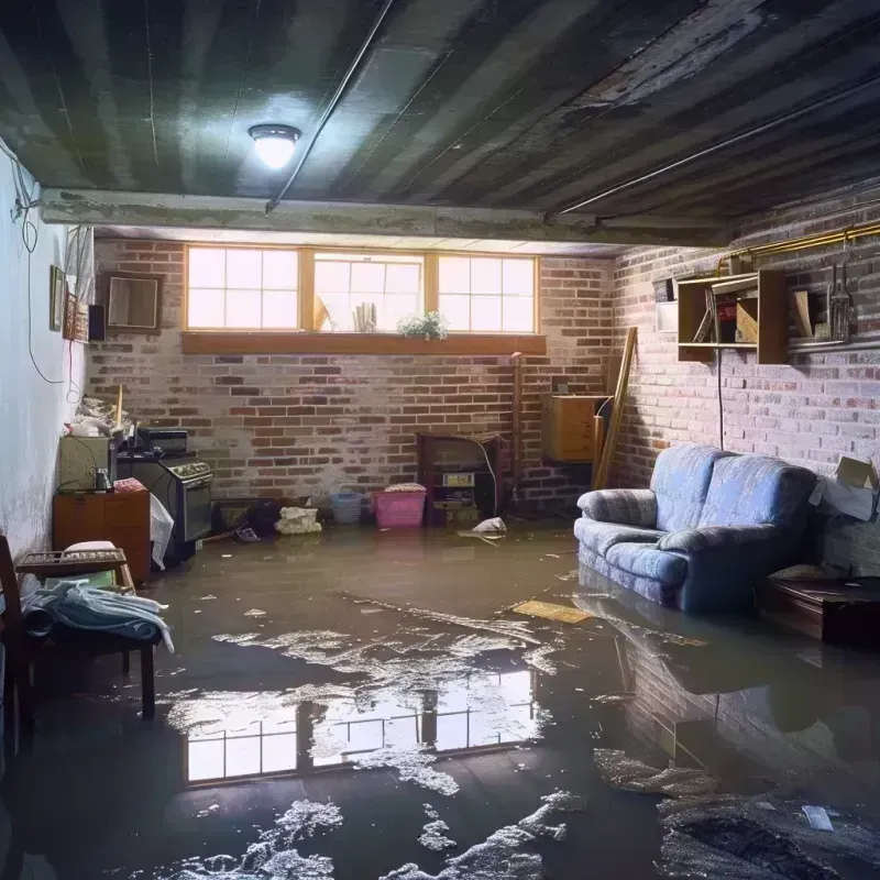 Flooded Basement Cleanup in Fayette County, IL